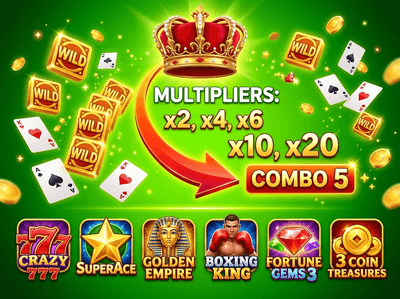 Giao diện nền tảng giải trí trực tuyến 88King